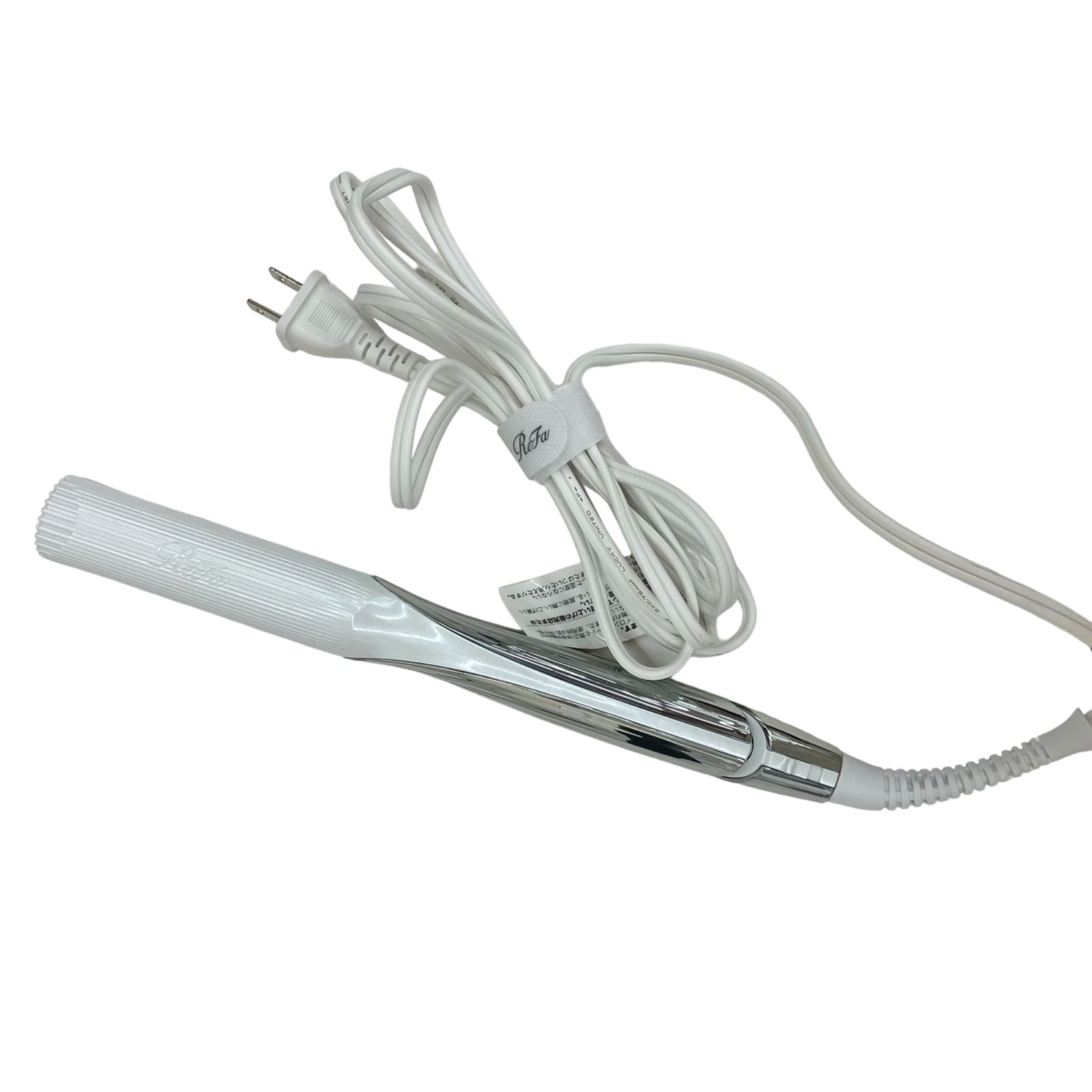 ReFa ストレートアイロン 通電確認済み ホワイト リファ リファストレートアイロン プロ ホワイト(ホワイト): crostyle