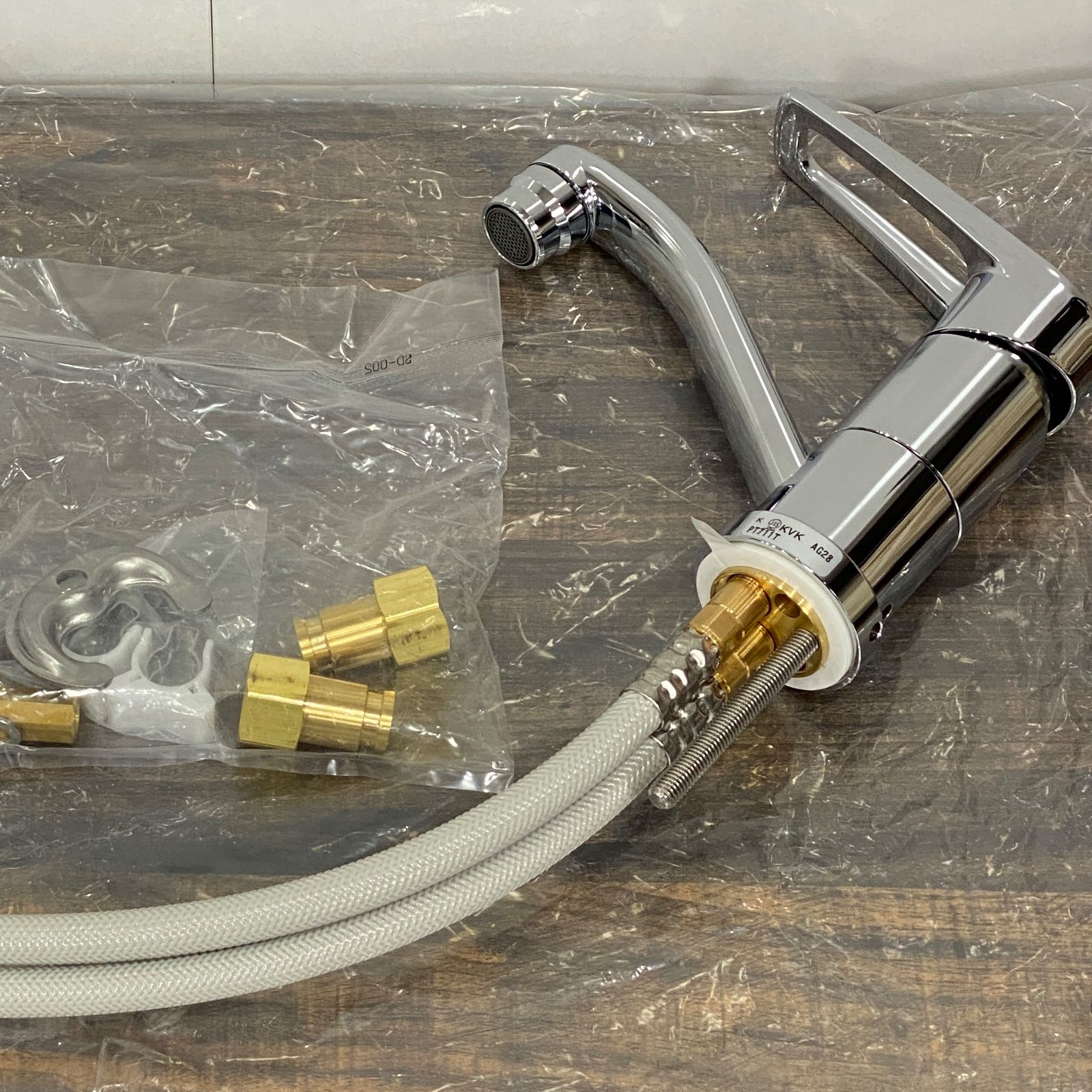 KVK 水栓 PT711T 未使用 KVK シングルレバー式混合栓 PT711T 回転規制仕様 - メルカリ