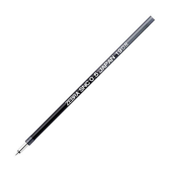 （まとめ）ゼブラ エマルジョンボールペン 替芯 SNC-0.5芯 黒 RSNC5-BK 1本 【&times;30セット】