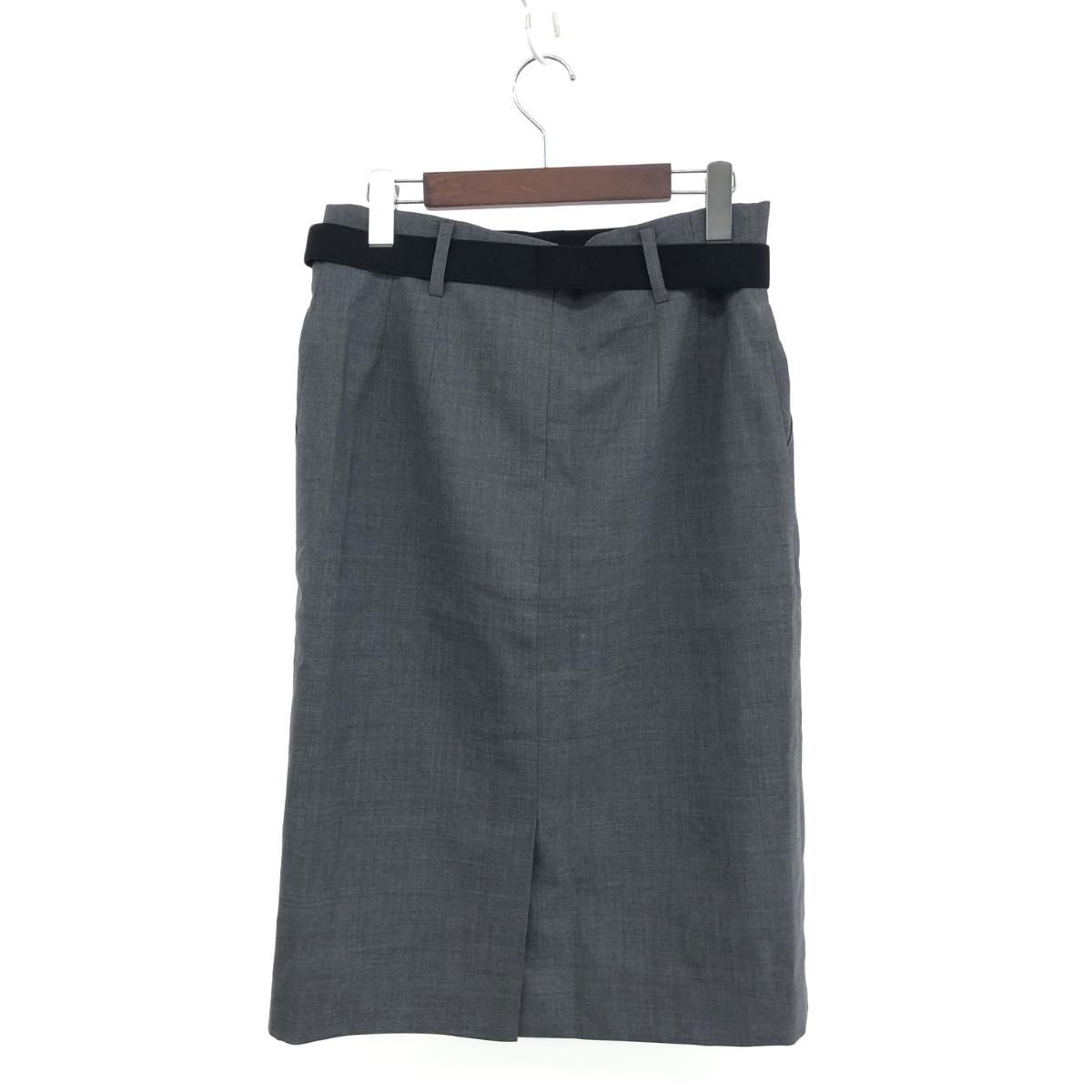 【新品】ランバン　スカート　Мサイズ LANVIN SPORT 【WEB限定】切り替えデザインスカート（総丈40.5cm