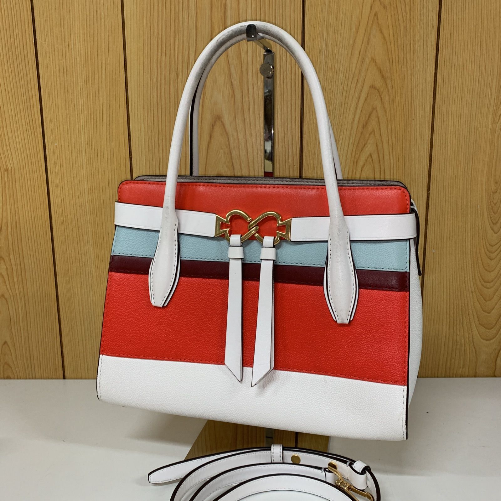 72 ケイトスペード トゥージュール ラージ サッチェル 2way ショルダー  