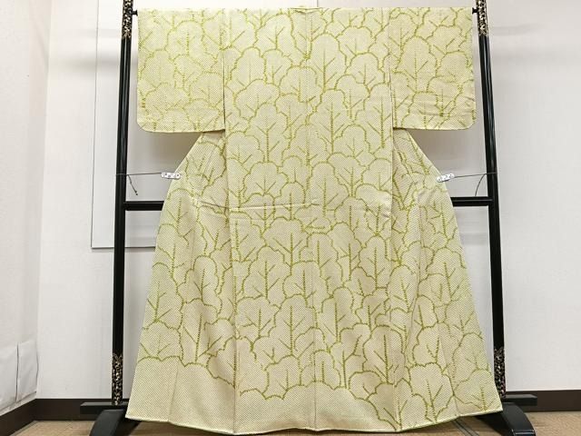 平和屋着物●訪問着　雪輪枝花文　金彩　ますいわ屋扱い　正絹　逸品　未使用　DAAV1161tw 平和屋着物○訪問着 雪輪枝花文 金彩 ますいわ屋扱い 正絹