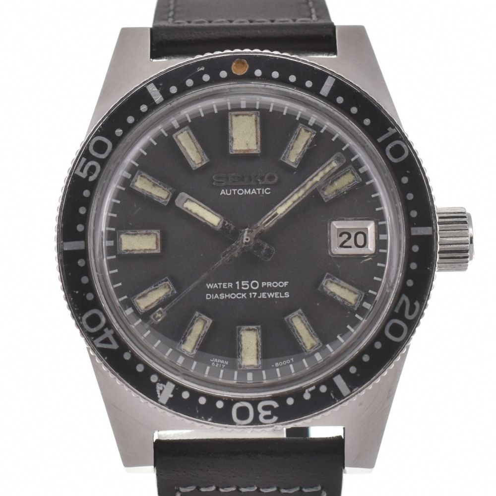 セイコー SEIKO 6217-8001 ヴィンテージ ファーストダイバー デイト 自動巻き メンズ H 137610