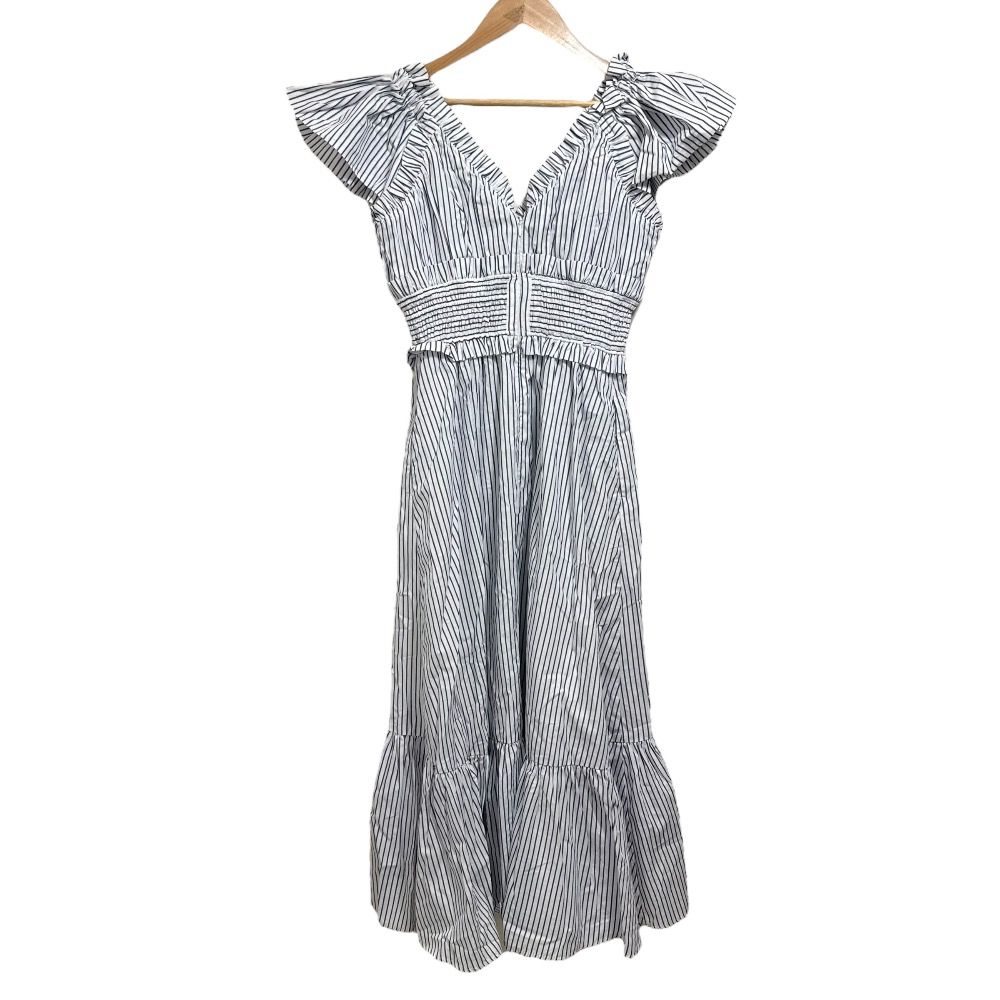 美品 Estella.K エステラケー Charlotte Stripe Dress ストライプ柄