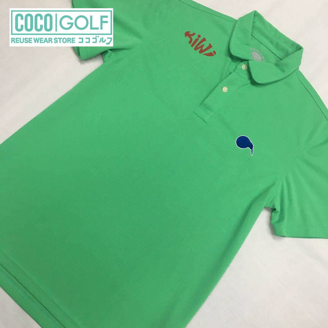 パームス＆コー メンズ 半袖ポロシャツ 黄緑 サイズM☆USED 中古ゴルフウェア販売『ココゴルフ』 メルカリ