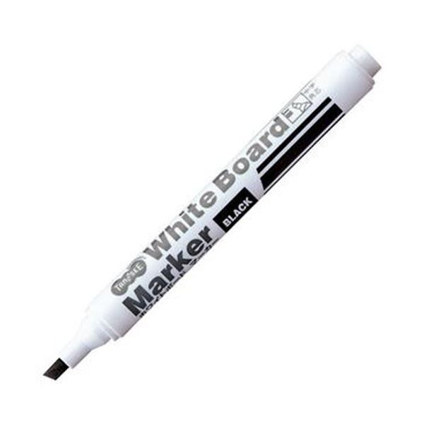 まとめ TANOSEE ホワイトボードマーカー中字 角芯 黒 1セット 12本 ×20セット