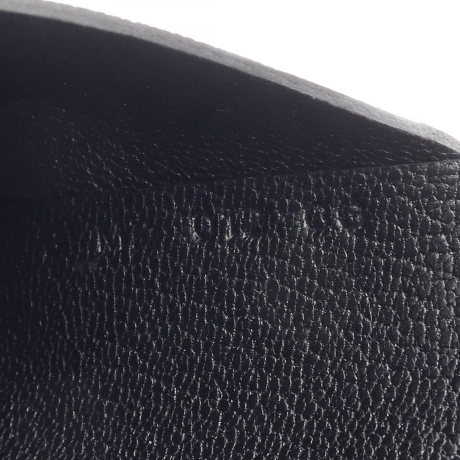 エルメス HERMES コインケース カルヴィデュオ ブラック ゴートスキン 