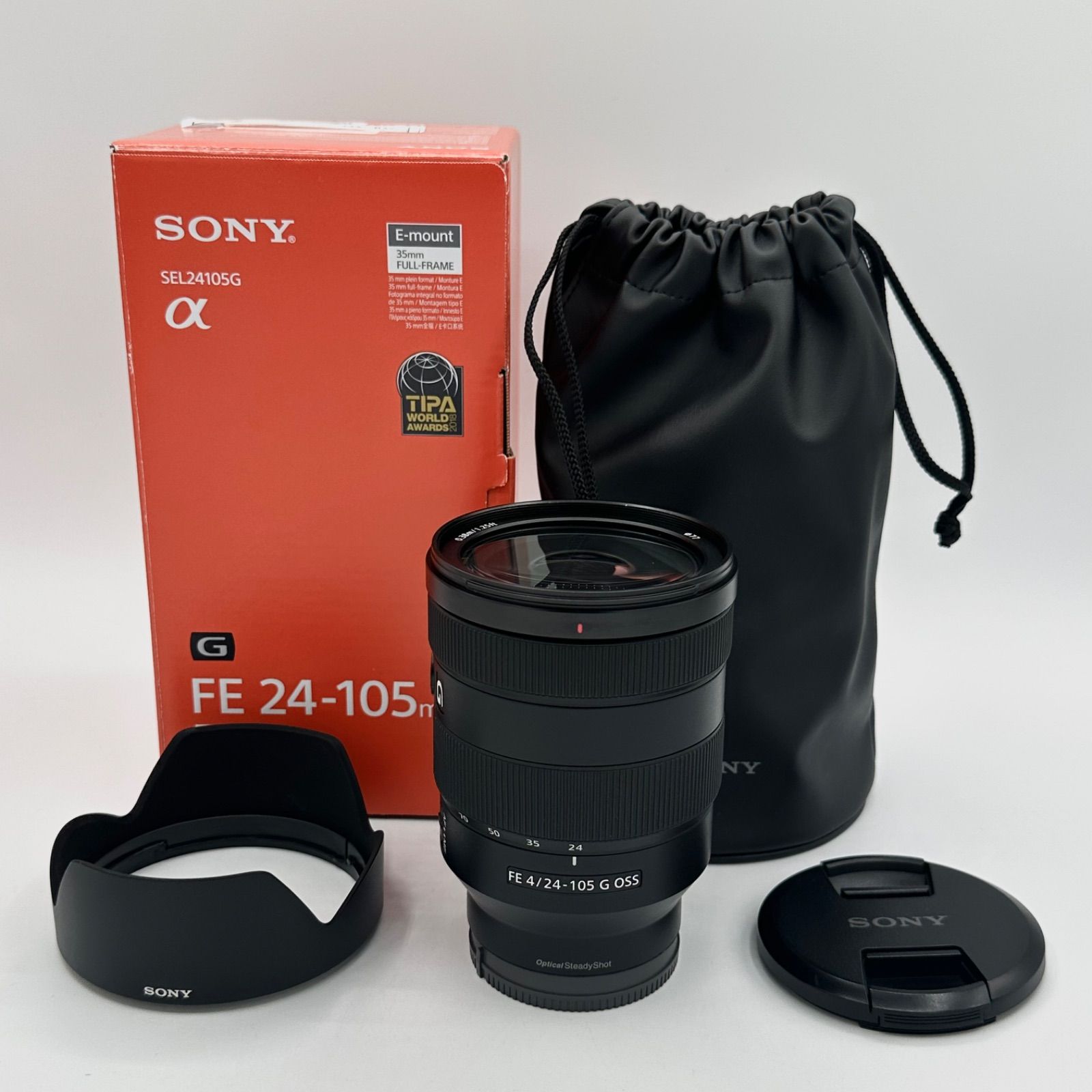 ほぼ新】SONY(ソニー) 標準ズームレンズ フルサイズ FE 24-105mm