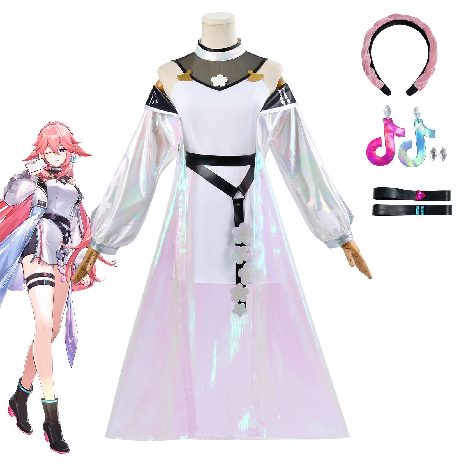 原神 八重神子 やえみこ コスプレ衣装 ハロウィン クリスマス 変装 仮装 舞台服 演出服 大人 子供 cosplay