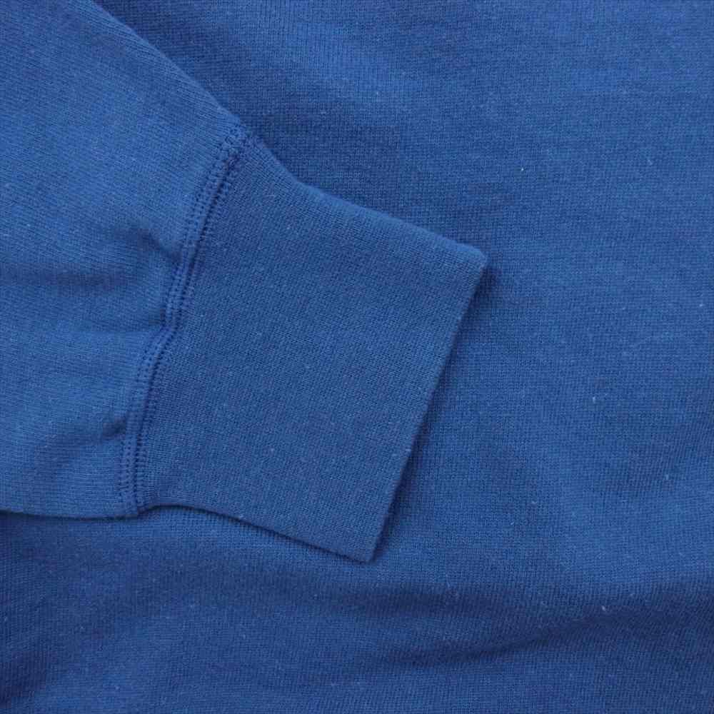 VISVIM ビズビム 24SS 0124105010006 COURT SWEAT L/S C/WS NAVY  