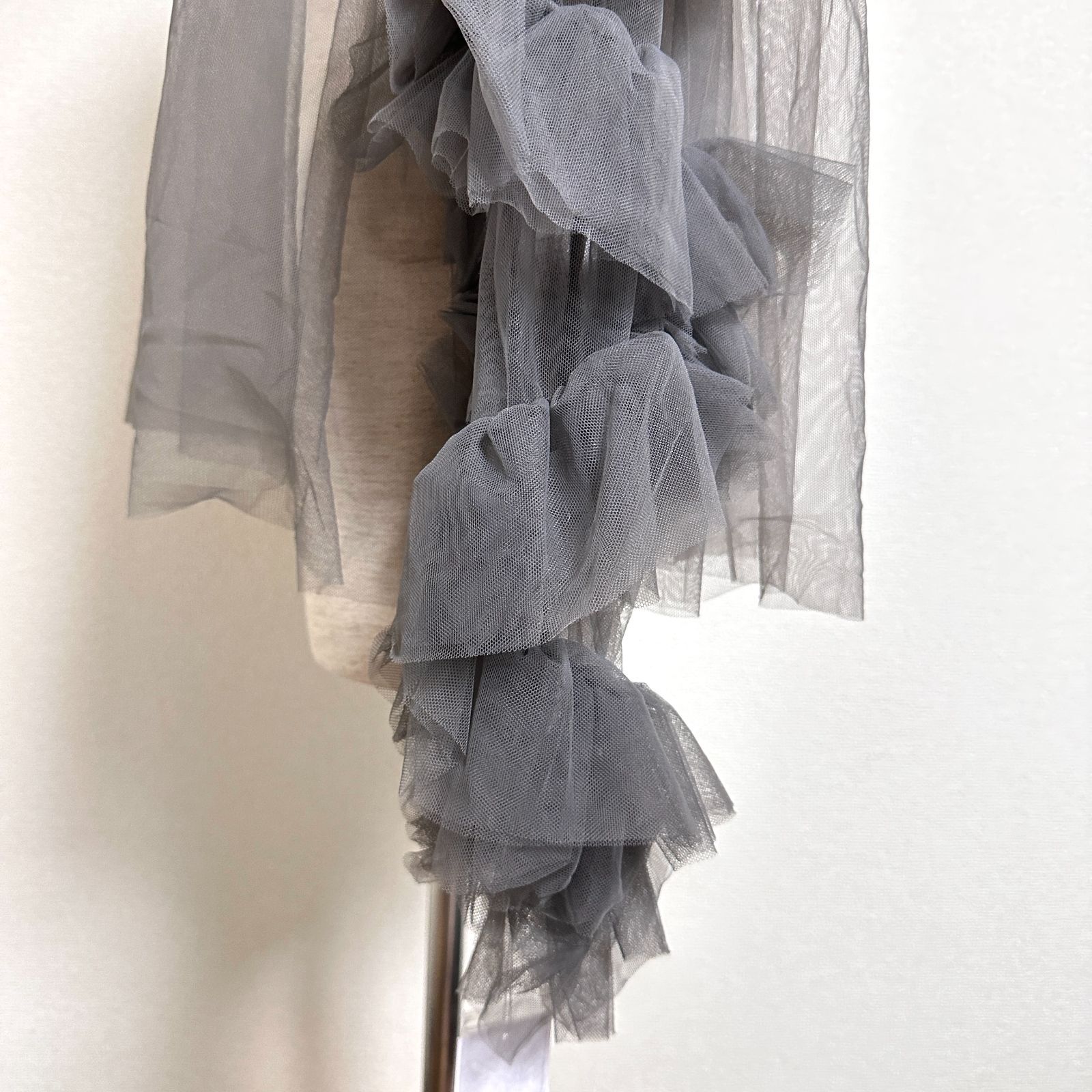 タグ付 ANDRESD decorative tulle tops デコラティブチュール