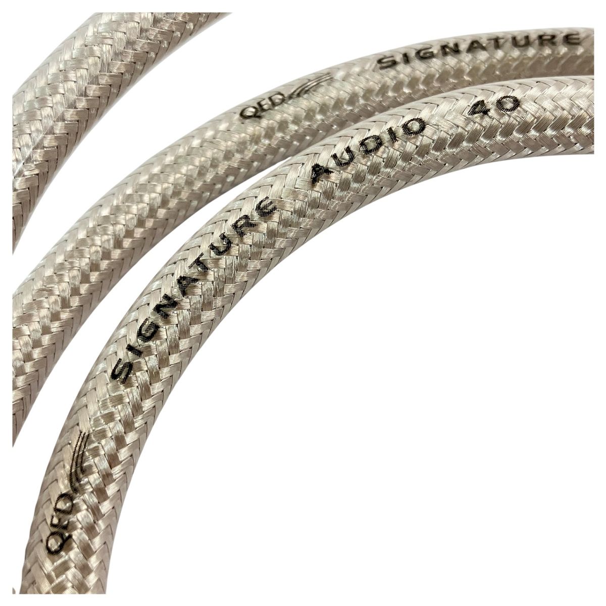 QED SIGNATURE AUDIO 40 RCAケーブル ペア 0.7m カーオーディオ オーディオ 音響機材 N10499048