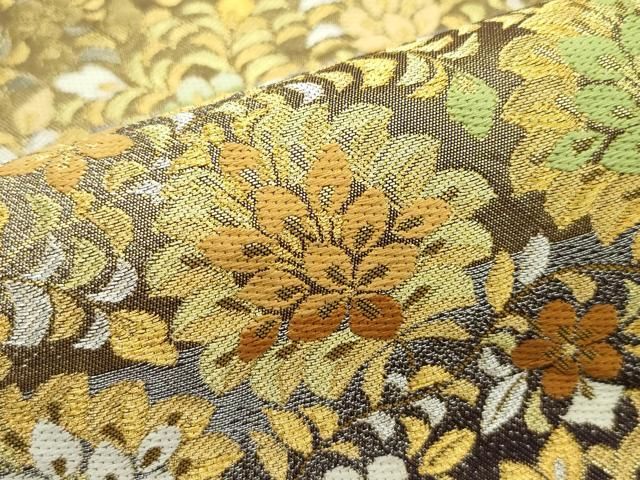 平和屋本店■極上　西陣　川島織物　六通柄　本袋帯　唐織　正倉院花文　金銀糸　逸品　CZAA2128s5 平和屋本店□極上 西陣 川島織物 六通柄 本袋帯 唐織 正倉院花文 金