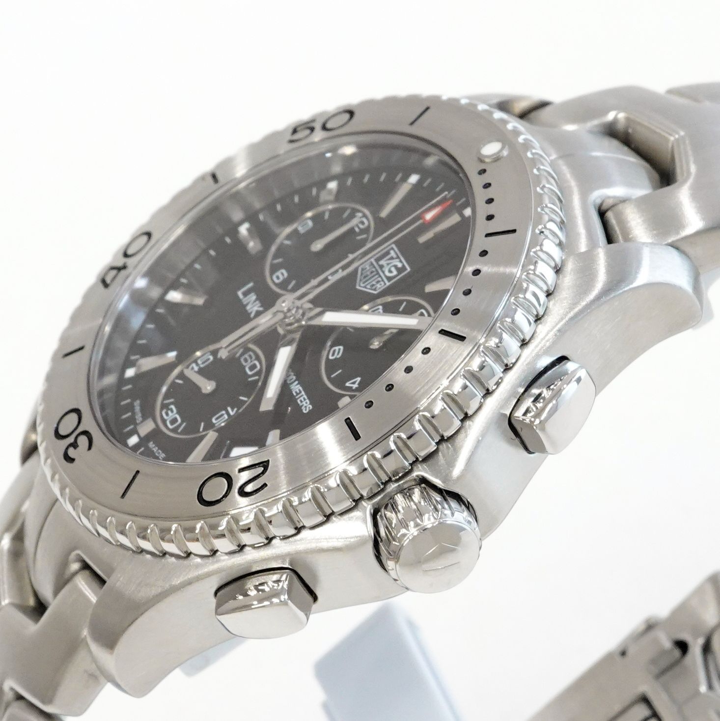 TAG HEUER タグホイヤー リンク CJ1110 メンズ クォーツ クロノ TAG HEUER タグホイヤー リンク CJ1110 メンズ クォーツ クロノ