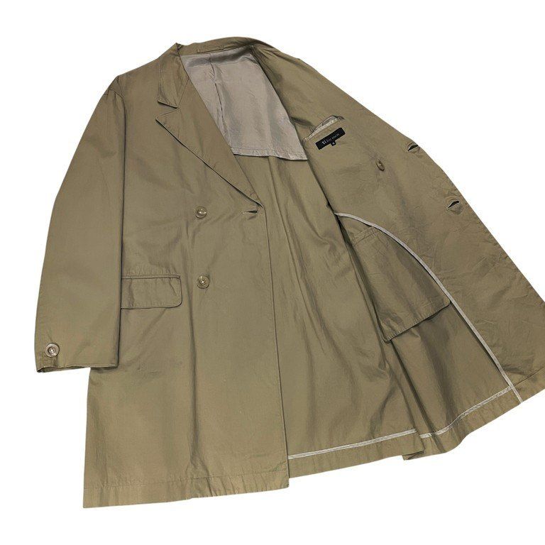 Y's for men コットンシャツジャケット オリーブ 3 カバーオール古着 Y's for men コットンシャツジャケット オリーブ 3 カバーオール古着