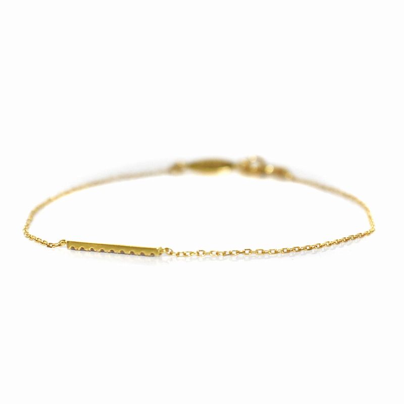アーカー AHKAH ティナ ブレスレット チェーン ダイヤモンド 0.05ct  