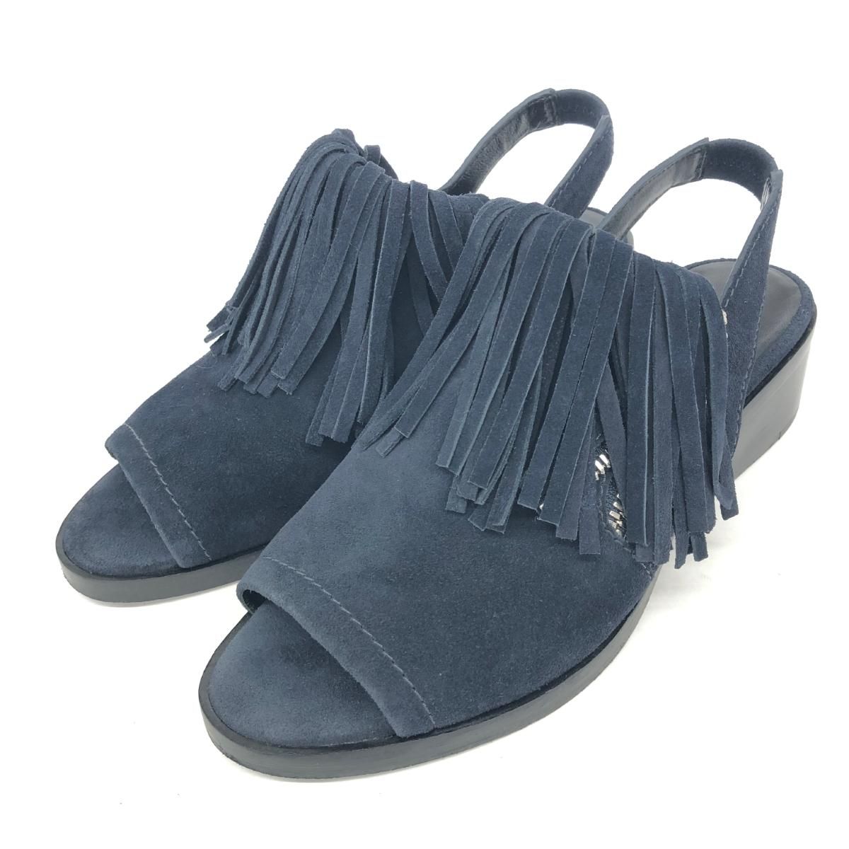 3.1 Phillip Lim 3.1フィリップリム タッセル サンダル ネイビー 