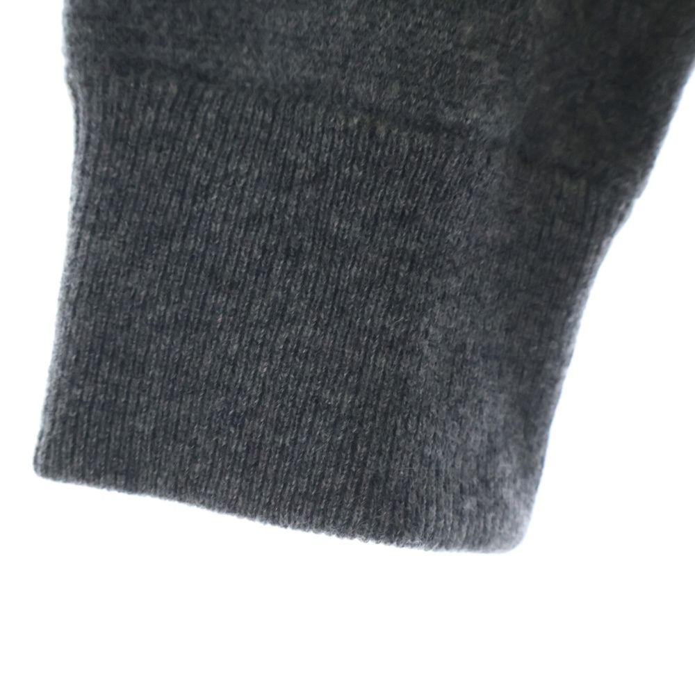 THOM BROWNE トムブラウン 4ラインカシミヤニットカーディガン 長袖 グレー #4 THOM BROWNE - THOM BROWNE トムブラウン 4ラインカシミヤニット