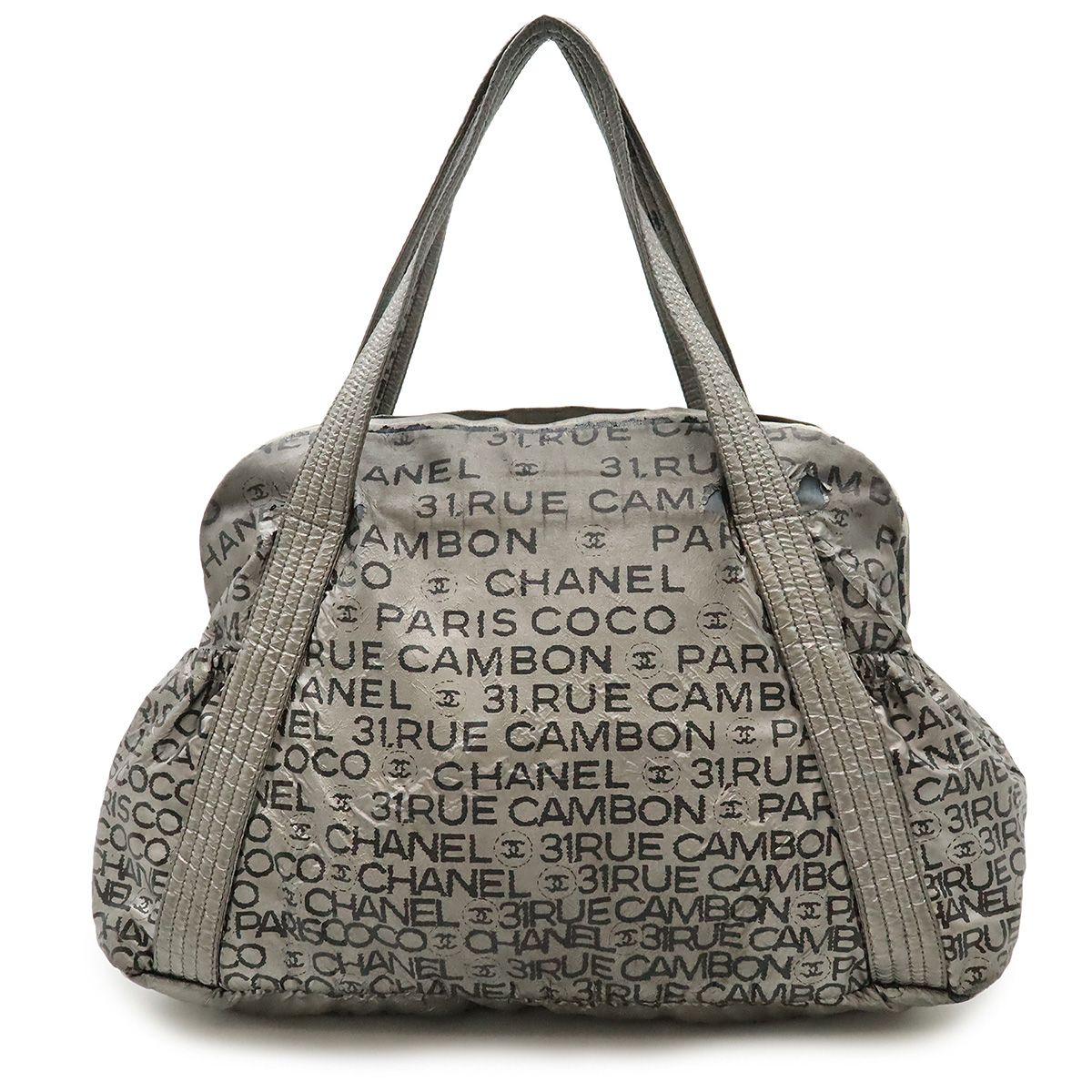 CHANEL シャネル アンリミテッド ロゴ トートバッグ ショルダー