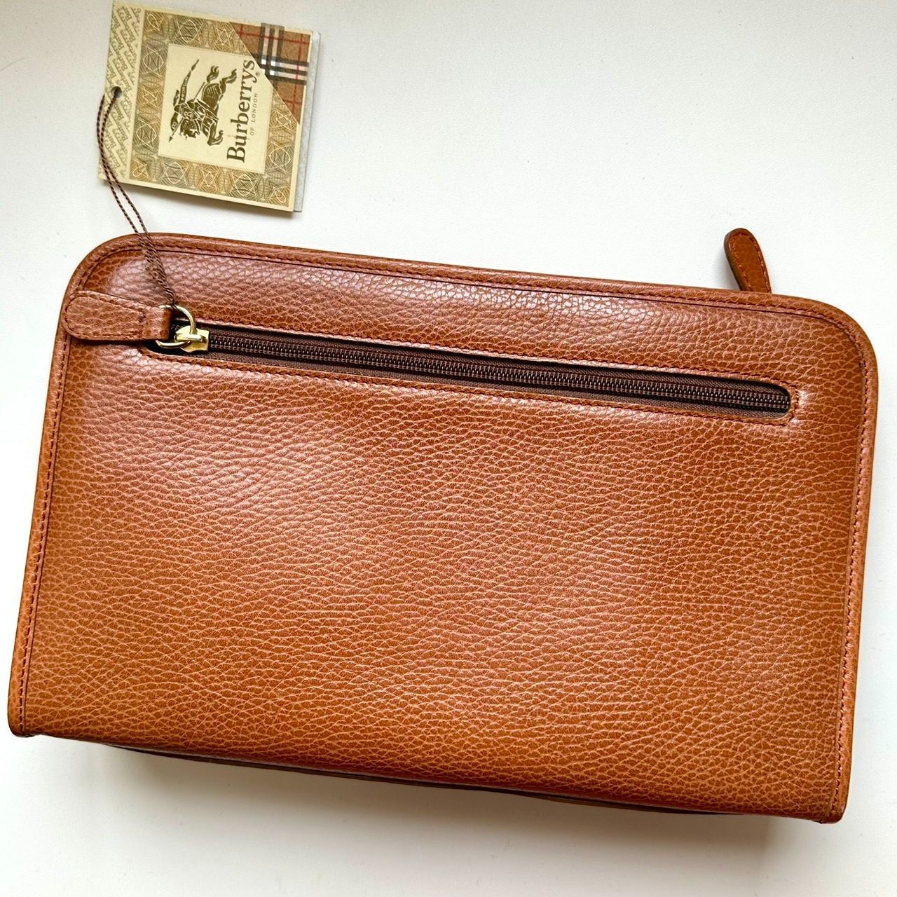バーバリーズ BURBERRYS セカンドバッグ ブラウン 訳あり未使用品 楽天