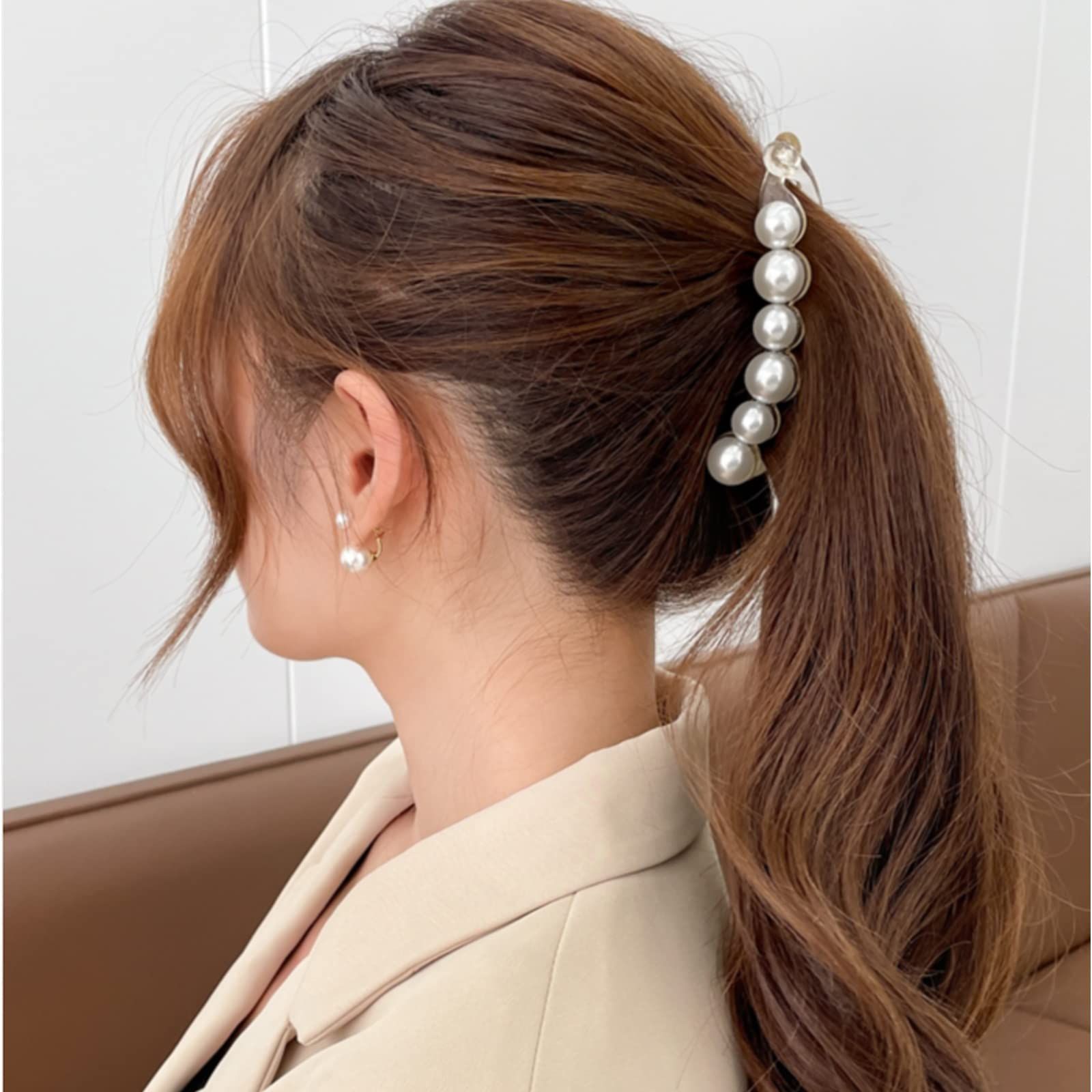 おしゃれ 贈り物 オフィス 大きめ クリップ 髪留め 韓国風 レディース用 ヘア シンプル ヘアクリップ バンスクリップ 髪飾り HAPVITAL