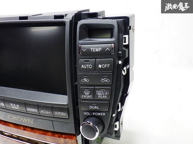 ☆18クラウン 前期 DVDナビ マルチモニター カーナビ 86111-30320