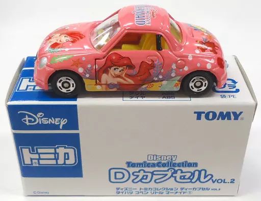 中古】ミニカー 1/54 ダイハツ コペン リトルマーメイド1(ピンク