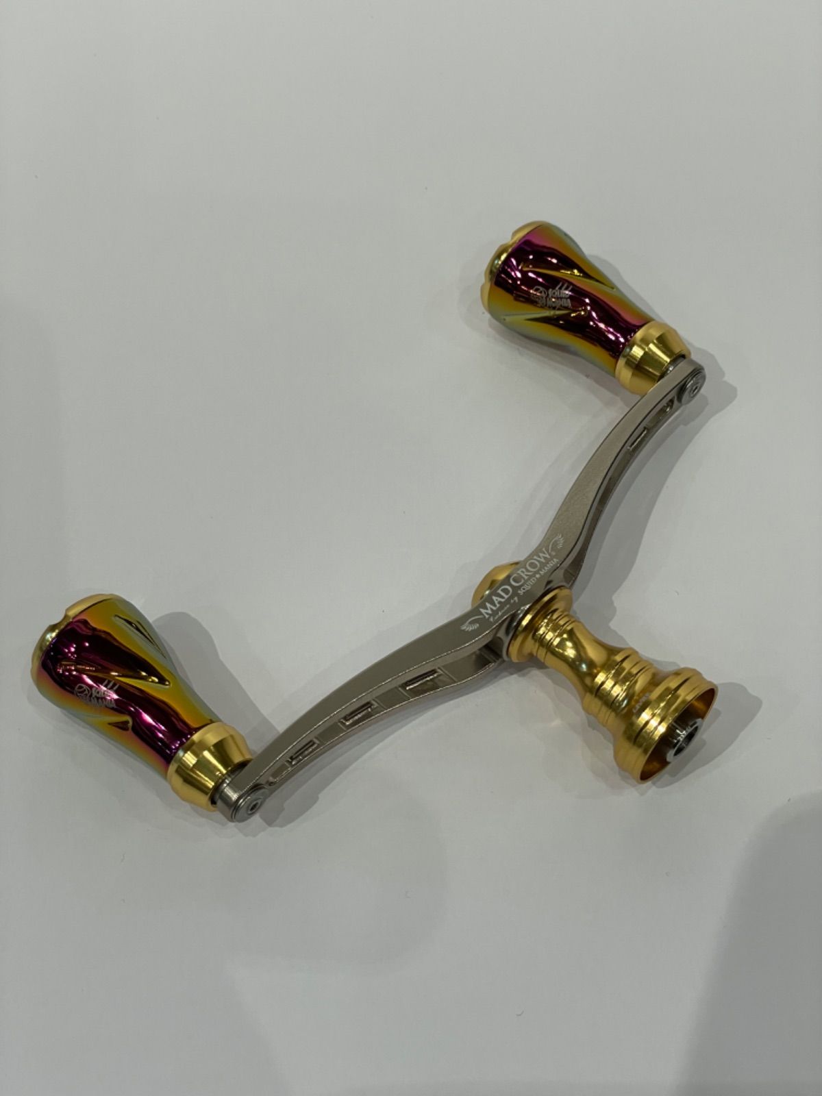 スクイッドマニア MAD CROW カスタムハンドル スカート&ナット シマノ