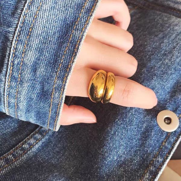 【SHAPES STUDIO】タイムレス ボールド ドームリング 2デザイン SHAPES STUDIO】Timeless Bold Dome Ring - メルカリ
