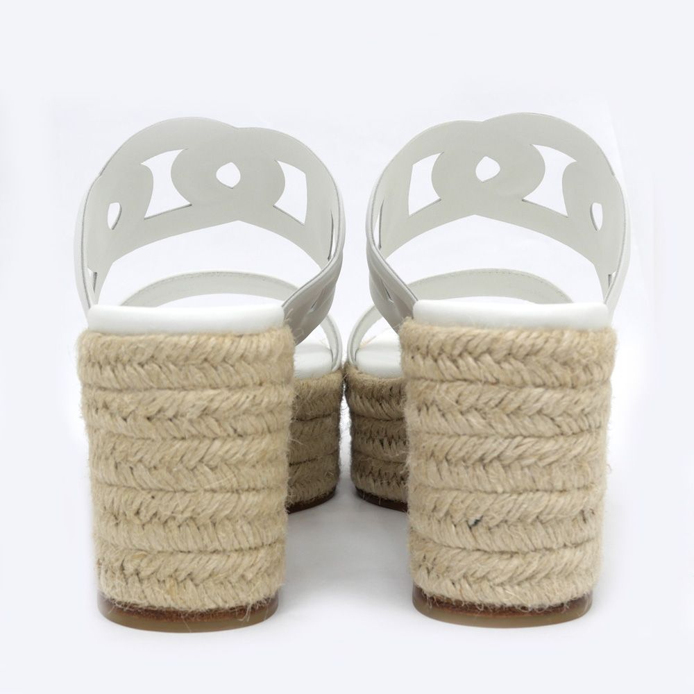 名東】エルメス エスパドリーユ イテア 30 サンダル サイズ39 25cm