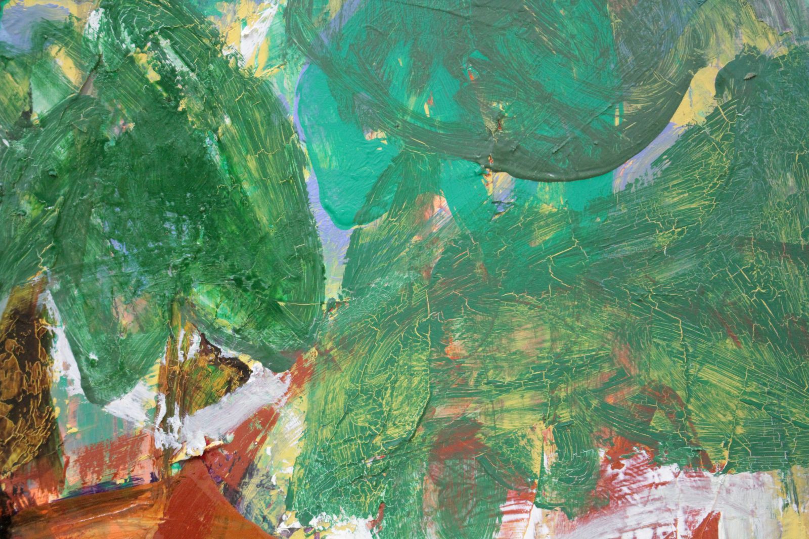 スペシャルオファ デュボア康子『緑』油彩画 メルカリ - 絵画 絵画+タペストリー