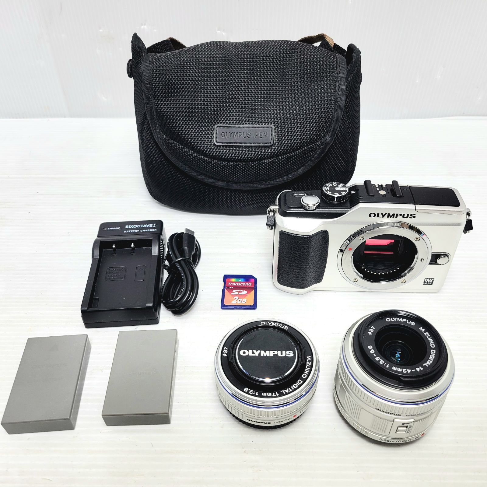 良品✨OLYMPUS E-PL2 ダブルレンズセット 説明書付 よ*ょ様 良品