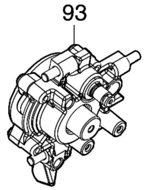 マキタ makita 40Vmax 充電式鉄筋 結束機 TR001G用 フィードギヤベースアッセンブリ 122K72-2 部品 修理 パーツ 建築 建設 型枠 鉄筋 土木