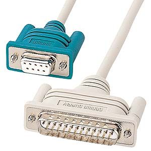 まとめ買い サンワサプライ RS-232Cケーブル TA モデム用 1m KR-MD1 ×3セット