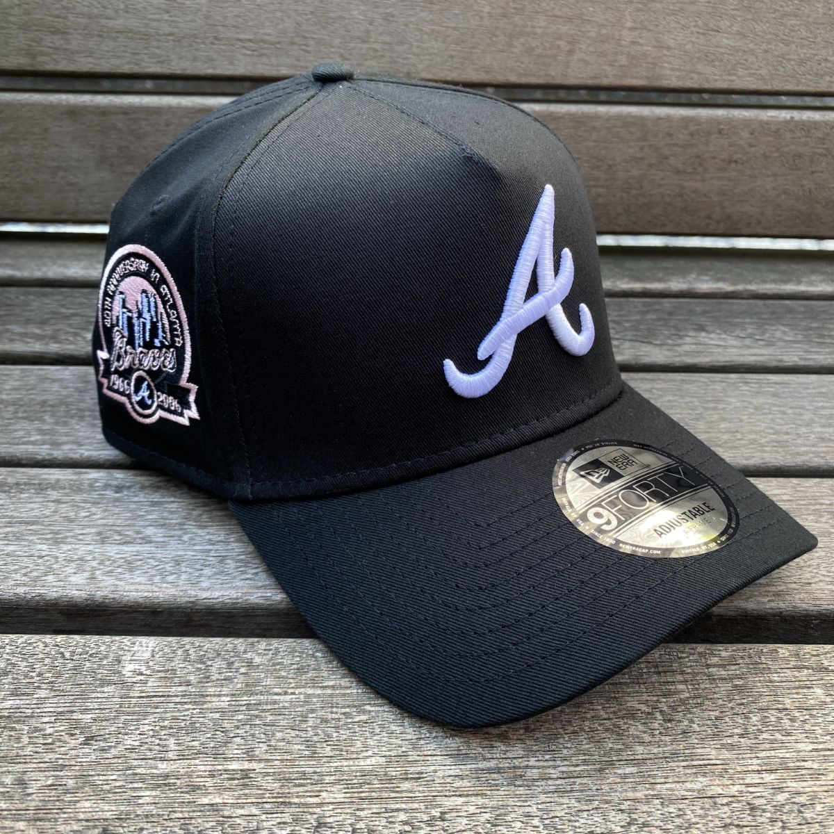 海外限定 Newera ニューエラ 9Forty Aフレーム Braves アトランタ