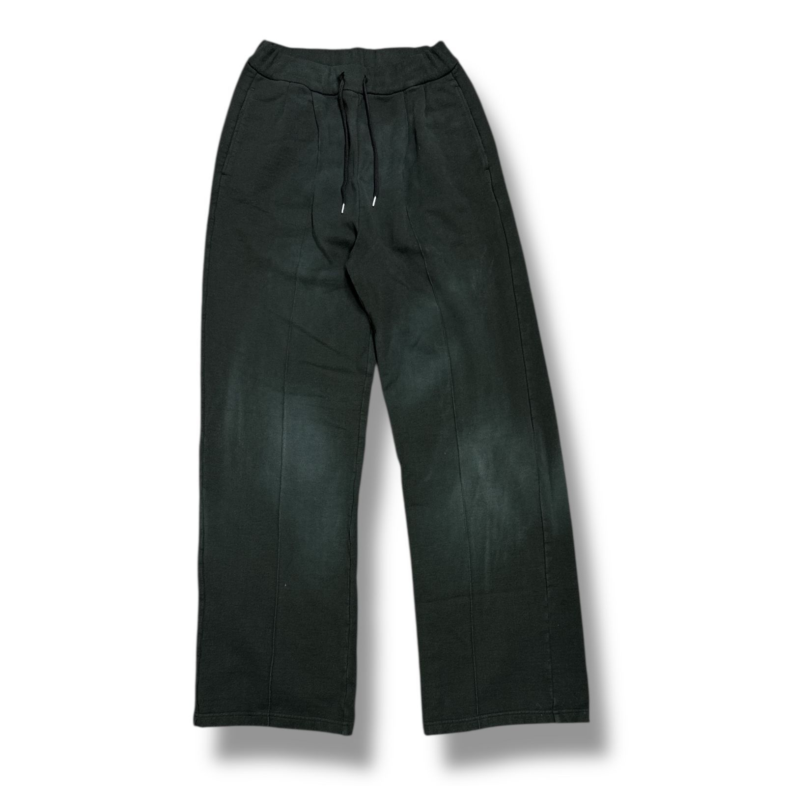 DAIRIKU 23AW Vintage Wash Wide Sweat Pants ヴィンテージウォッシュワイドスウェットパンツ イージーパンツ ダイリク 23AW C-4 ブラック S 93130A5