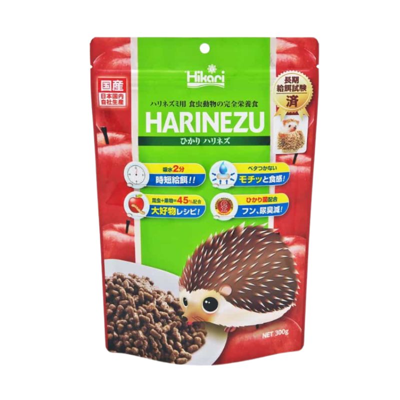 キョーリン ひかり ハリネズ ３００ｇ×30袋セット ハリネズミ 食虫動物 完全栄養食 昆虫 果物 消臭 ハリネズミ用餌 大容量 まとめ買い お徳用 大量買い 多頭飼い