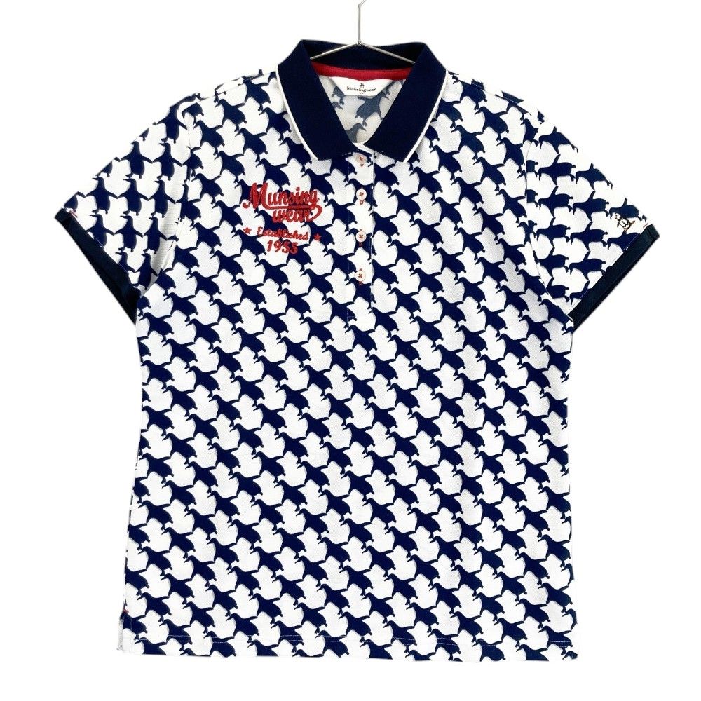 人気ランキング1位～（売れ筋商品） WEAR MUNSING サイズ：LL マンシングウェア ロゴ 半袖ポロシャツ レディースウェア