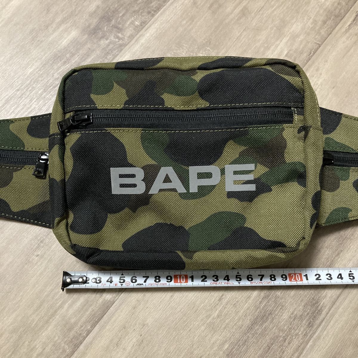 Cordura BAPE camo ウエストバッグ ベイプ ape エイプ 迷彩