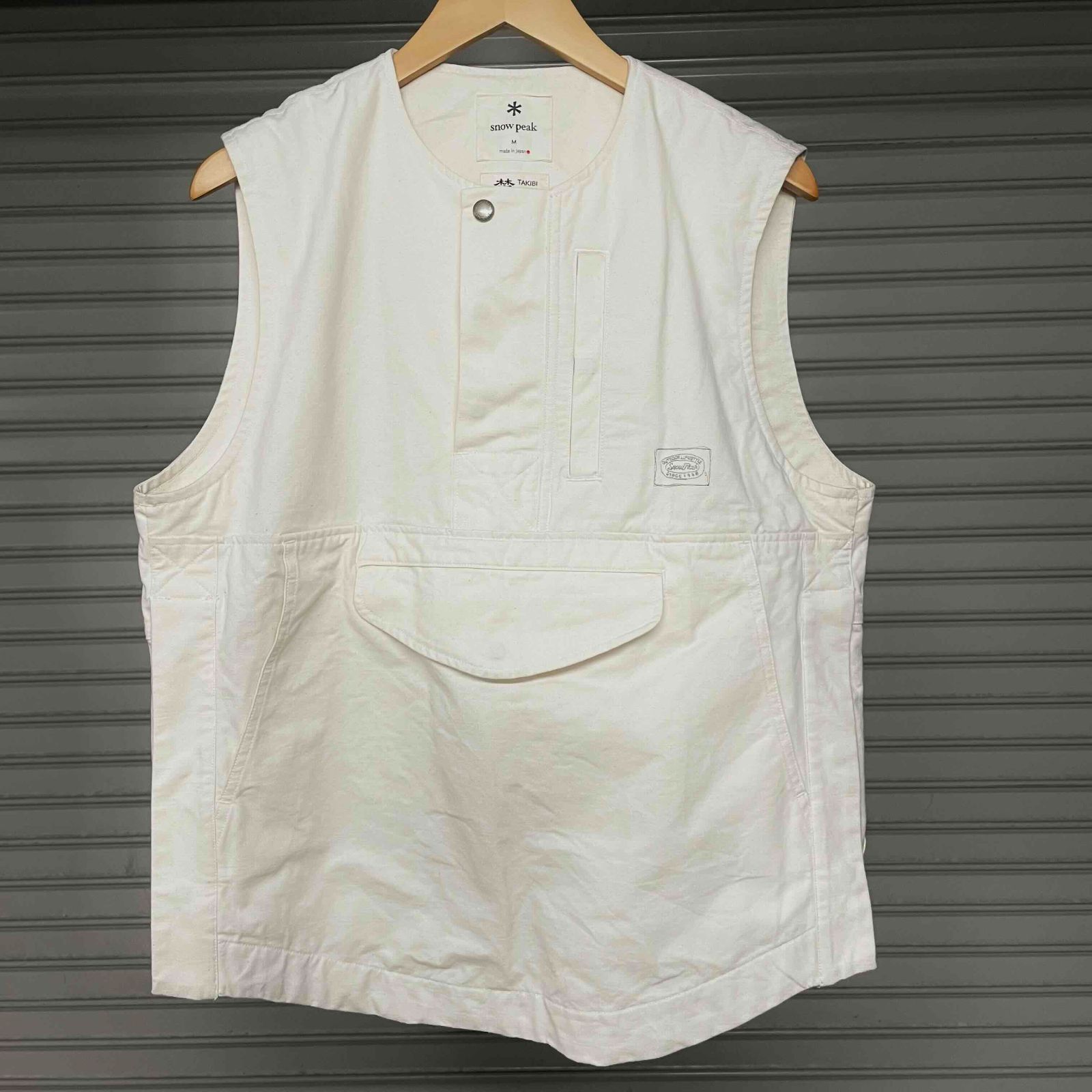 snow peak スノーピーク TAKIBI Canvas Vest 焚火 キャンバスベスト
