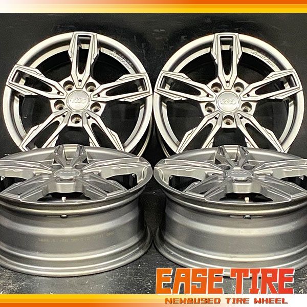 ユーロテック 16×6.5J 48 112 5H 球面 4本 スタッドレス用に アウディ A3 Q2等