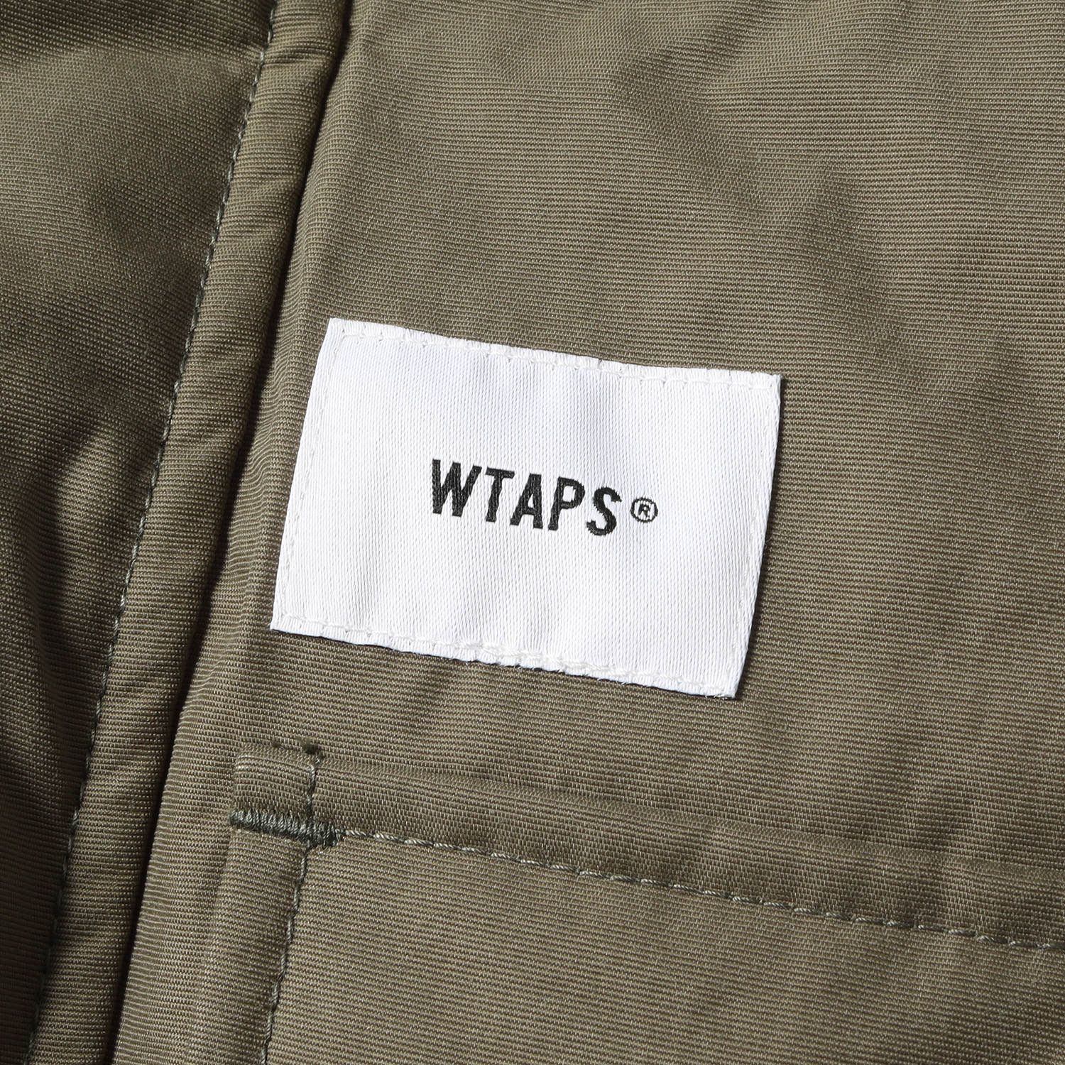 新品 WTAPS ダブルタップス ジャケット ミリタリー オーバーサイズ 中綿ジャケット MC / JACKET 20AW オリーブドラブ L  アウター ブルゾン ストリート カジュアル