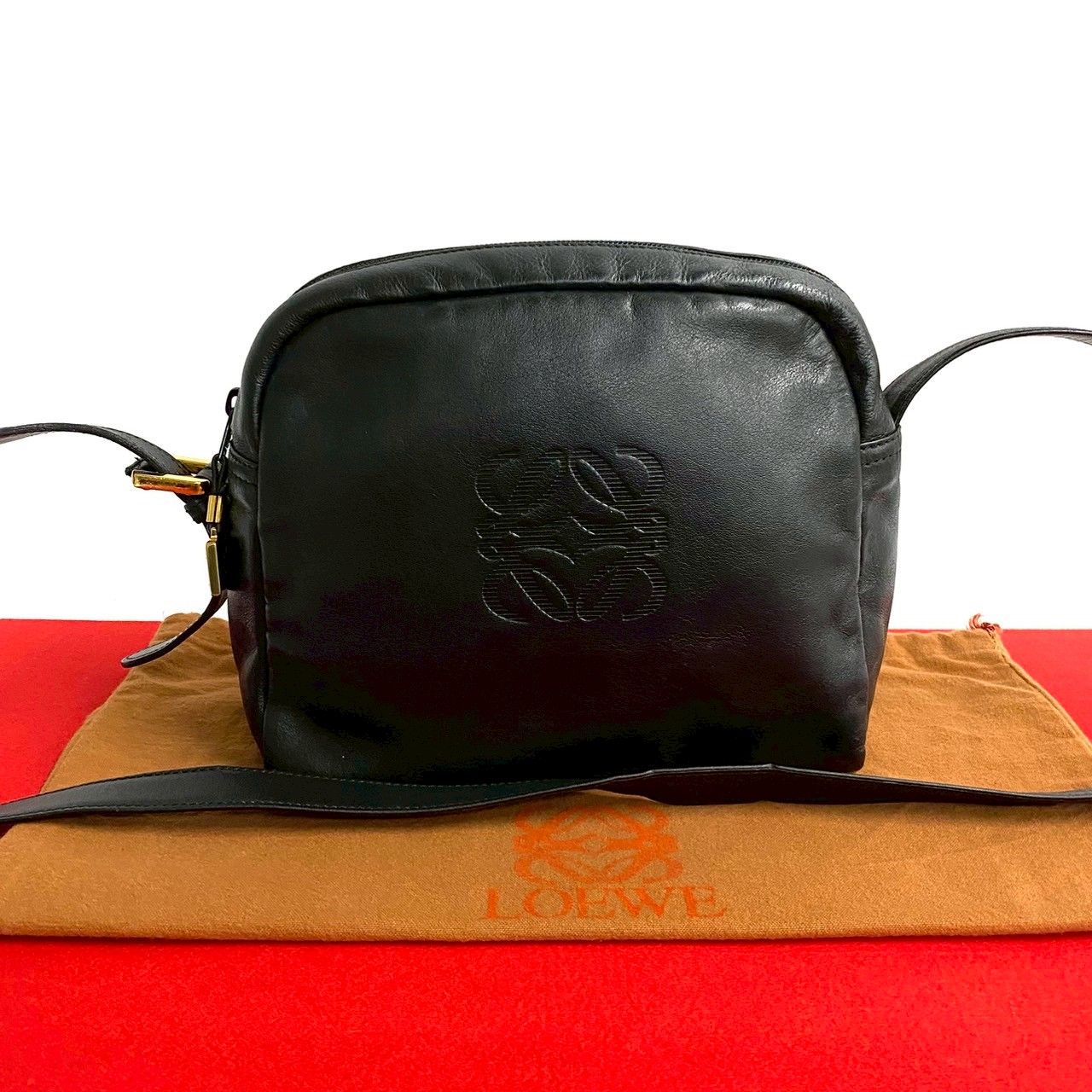 LOEWE - 本物 ロエベ LOEWE アナグラム アタッシュケース