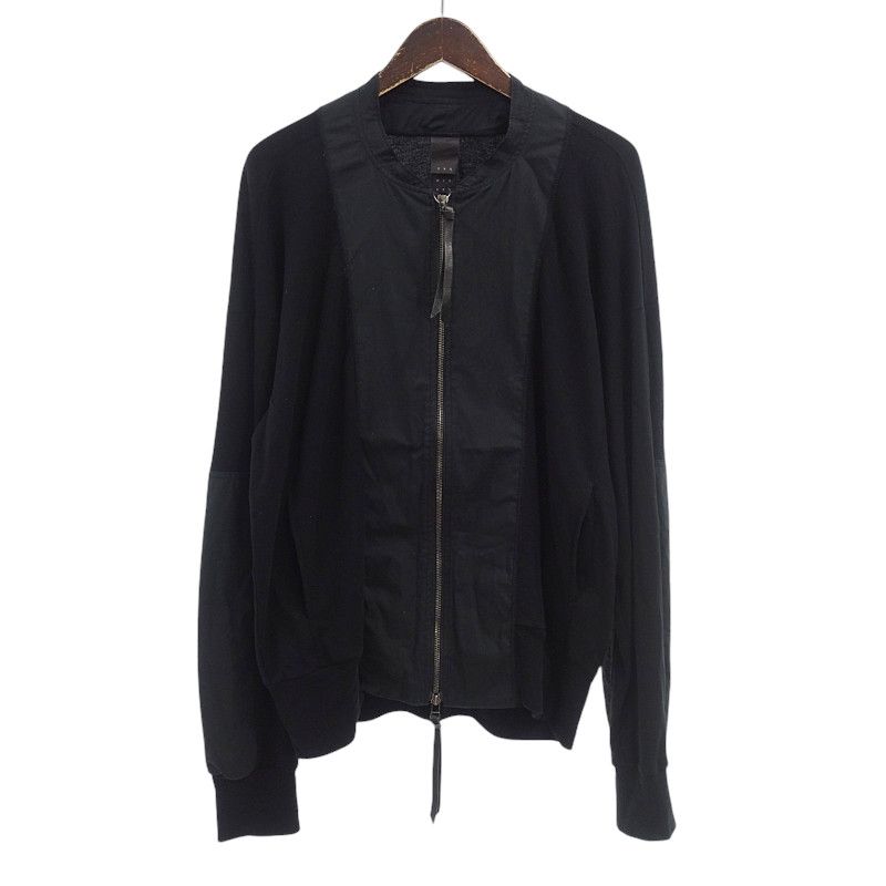 ザヴィリディアン/THE VIRIDI-ANNE 22SS DRY SMOOTH ZIP UP CARDIGAN ジャケット ブラック  サイズ メンズ2