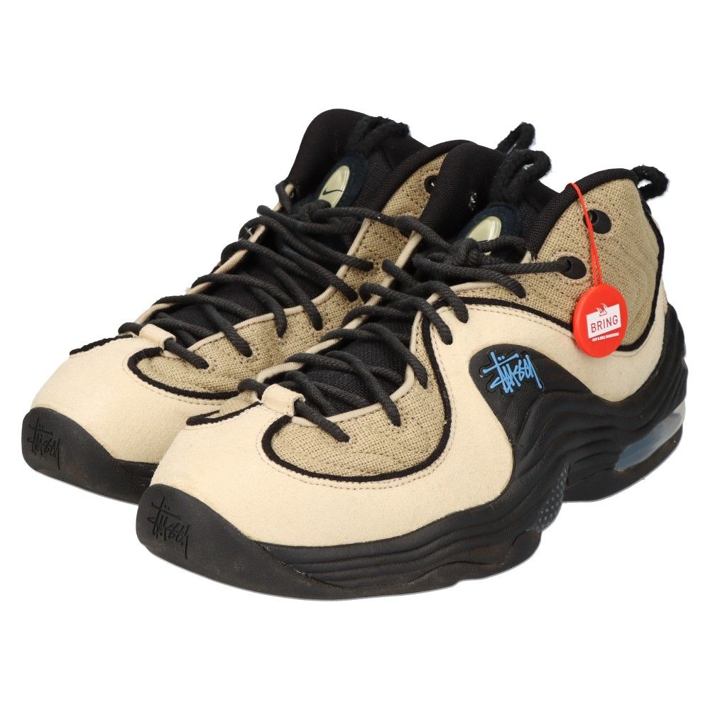 NIKE (ナイキ) ×STUSSY Air Penny 2 SP Rattan and Limestone DX6934-200 ステューシー  エアペニー2スニーカー ベージュ - メルカリ