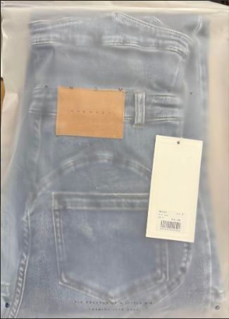 未使用】Andmary Heart hip denim allinone レディースジーンズ