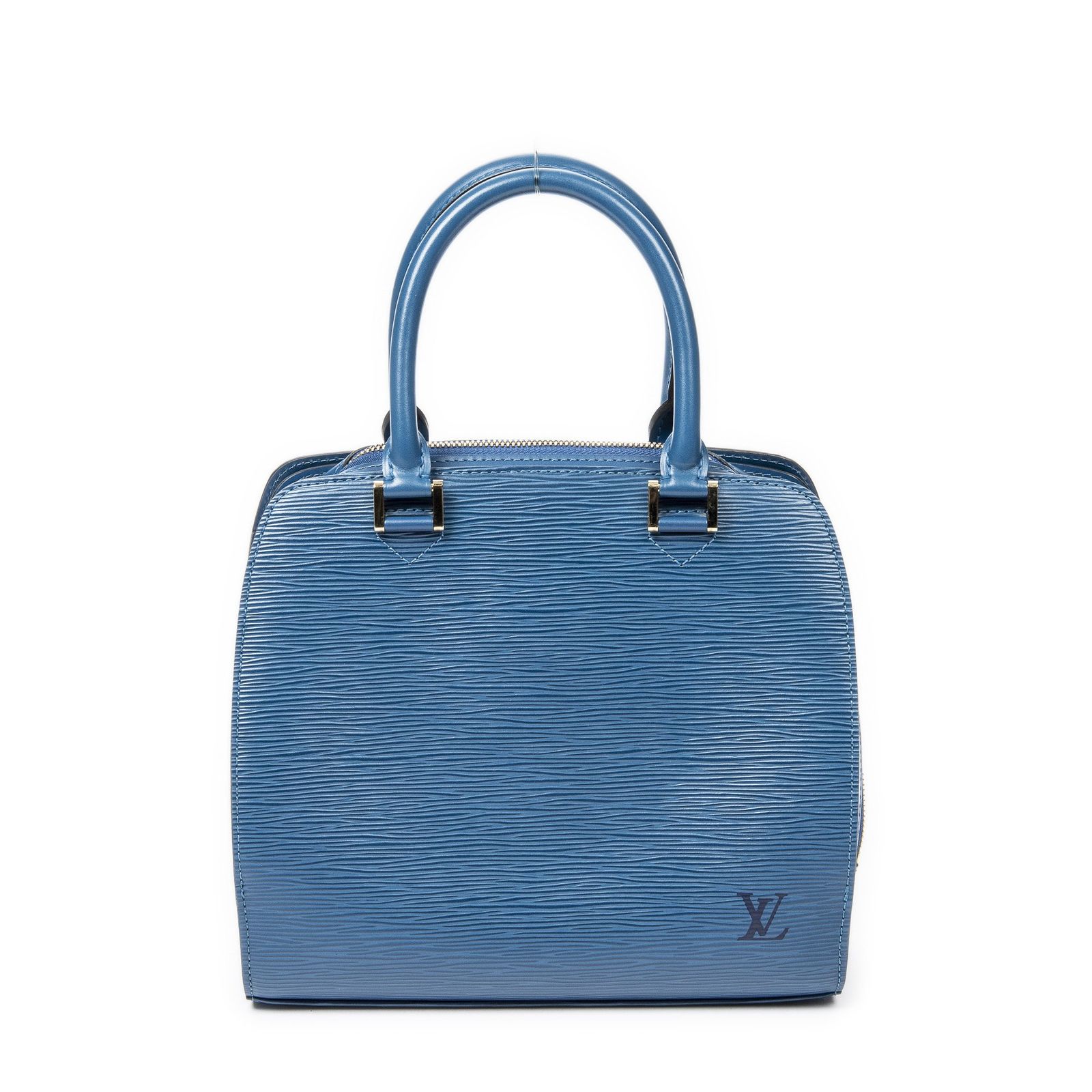 中古] LOUIS VUITTON ルイヴィトンポンヌフ青エピA Vintage LOUIS