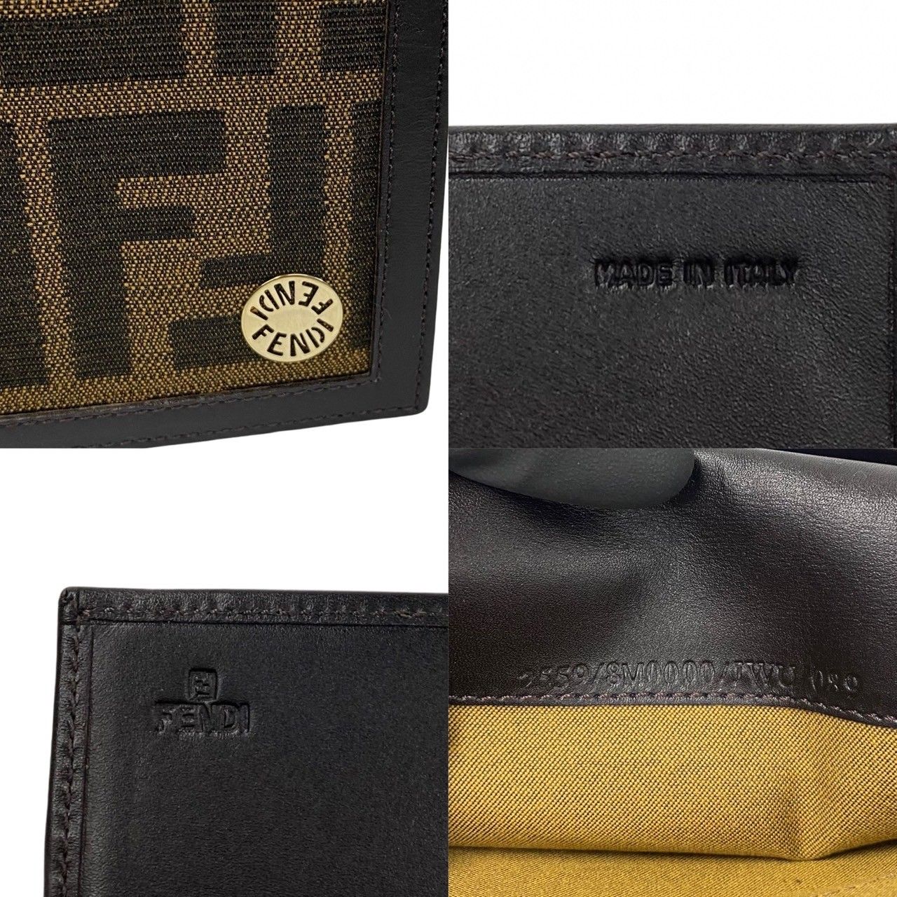 未使用保管品 箱 袋付き FENDI フェンディ ズッカ FF 柄