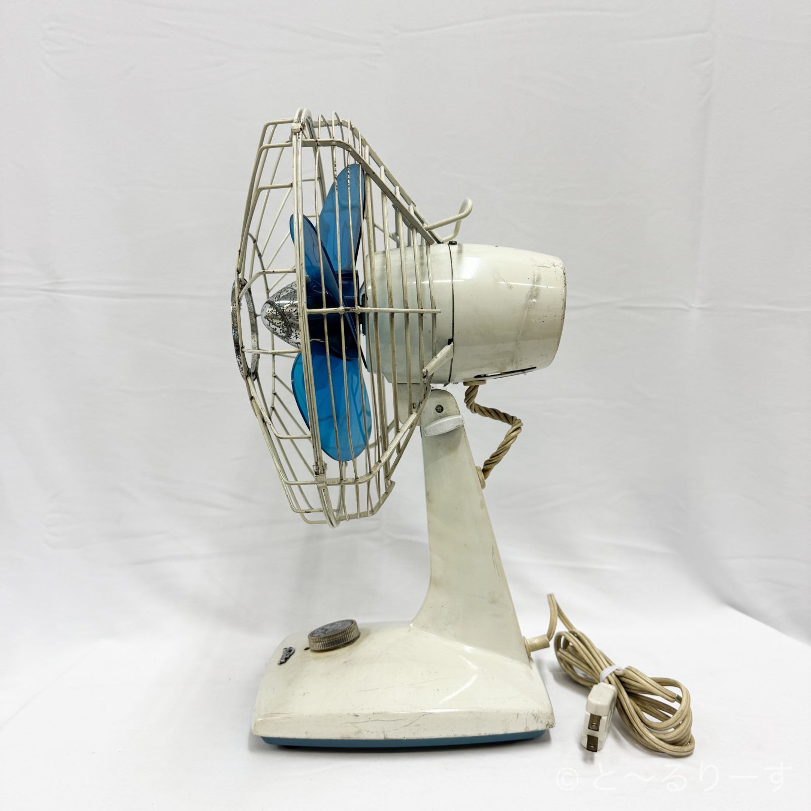 動作確認済】 TOSHIBA 東芝 扇風機 卓上扇 EH形 羽根径20cm 昭和