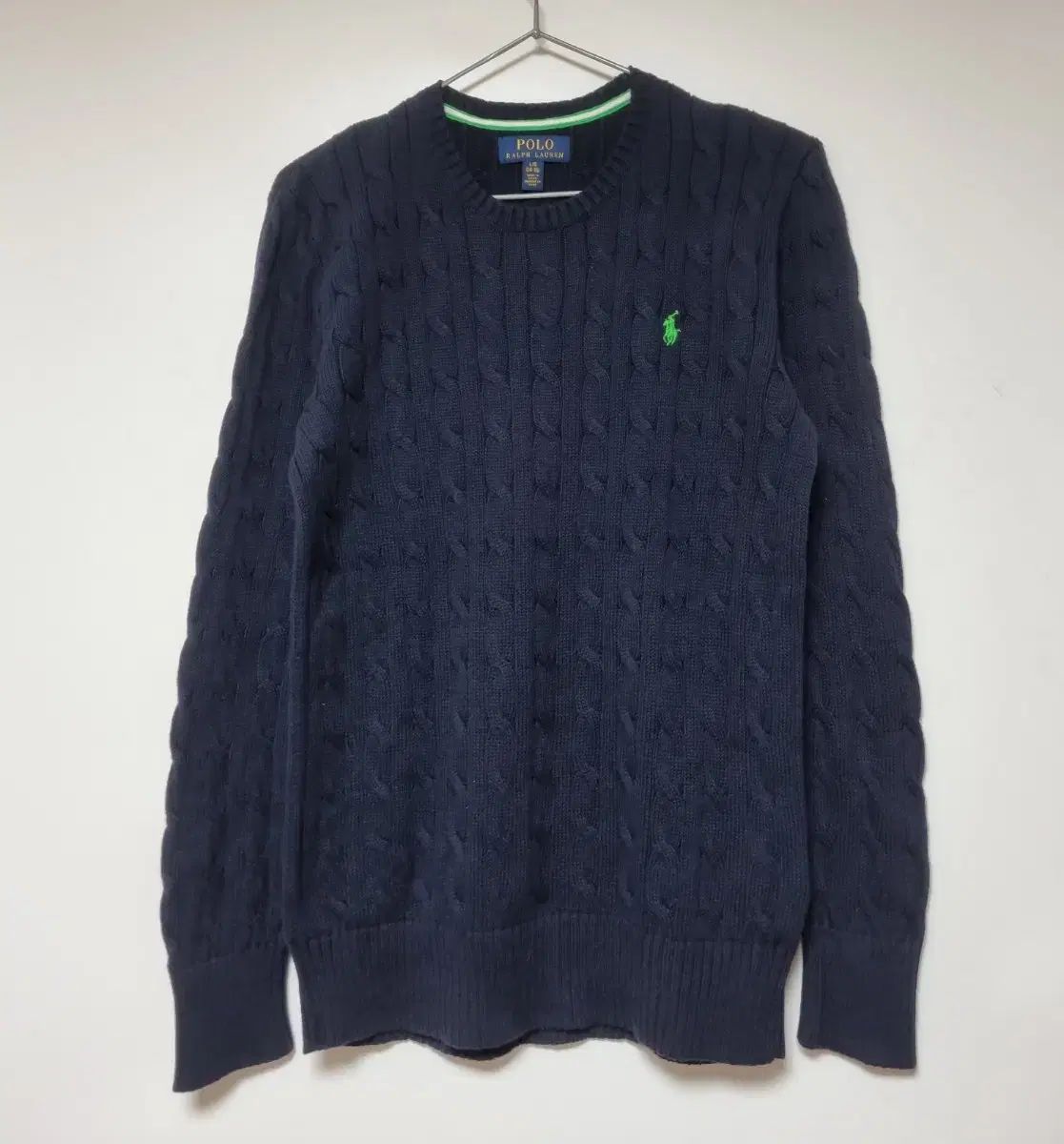 ポロ Ralph Lauren(ラルフローレン) ネイビー ケーブル ニット